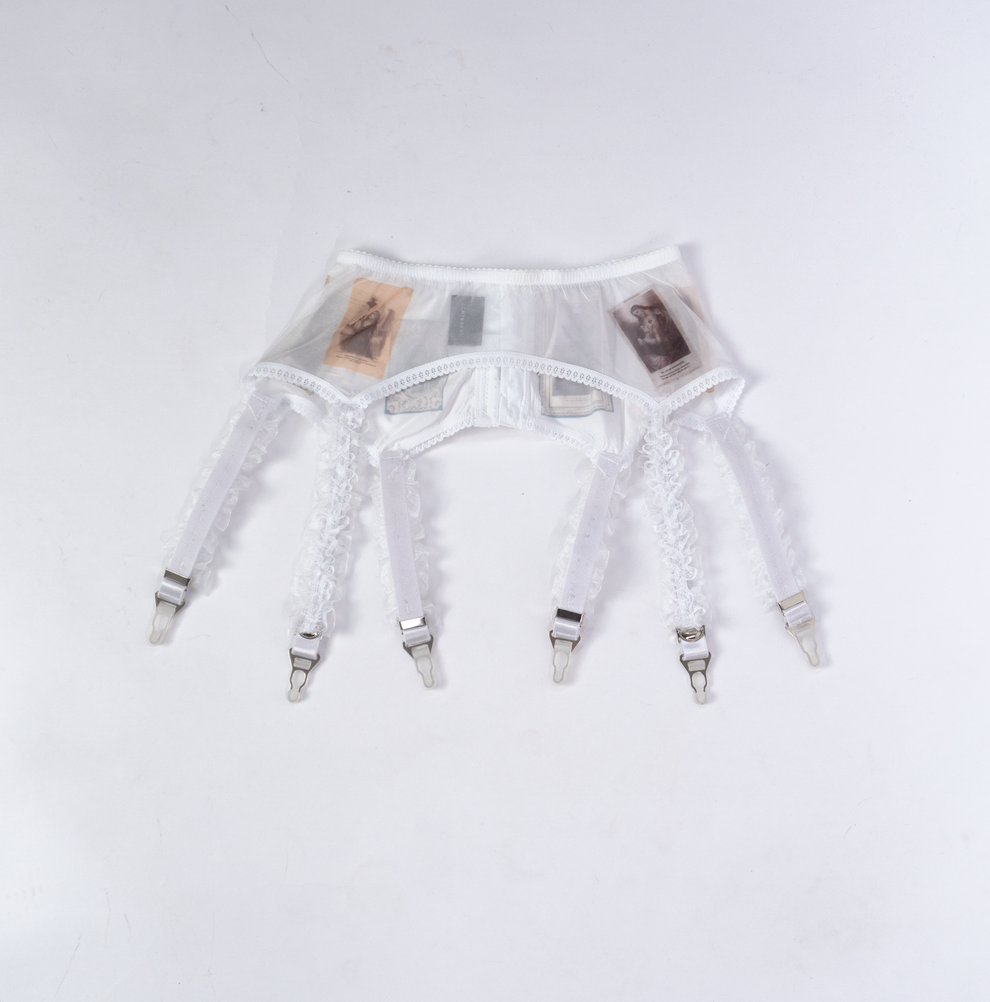 Holy Card Garter Belt (Size S–M)